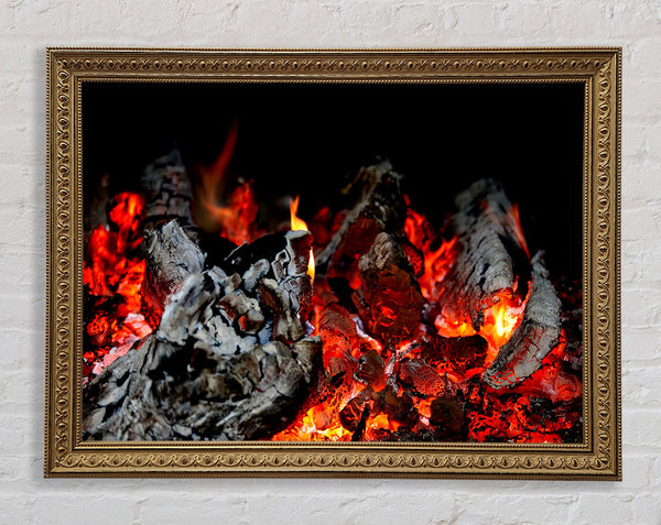 Fire Framed Print
