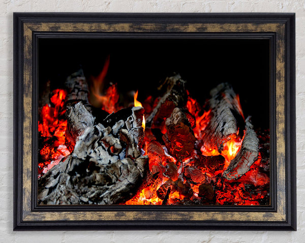 Fire Framed Print