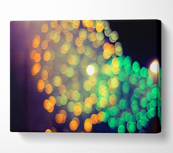  A Canvas Print of Fireworks Of Light Canvas Print