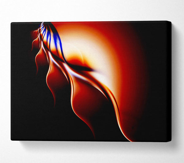  A Canvas Print of Flames Of Passion Canvas Wall Art