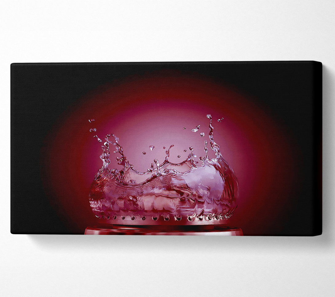  A Canvas Print of Flames Of Water Mulberry Canvas Print