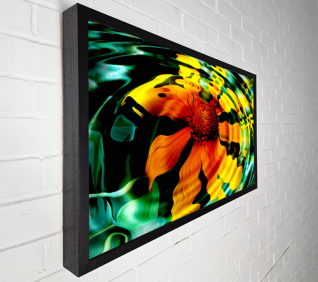  A Canvas Print of Flower Drop Canvas Wall Art