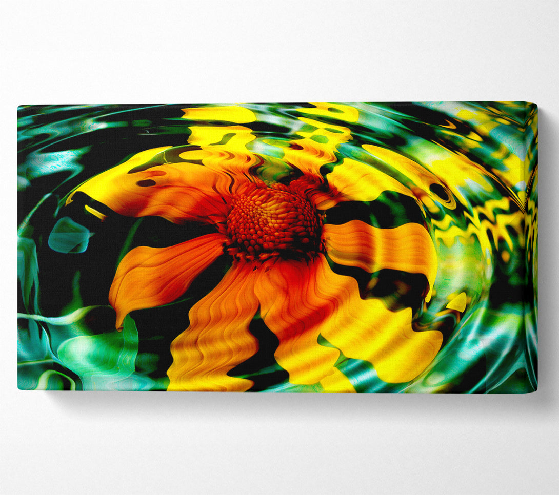  A Canvas Print of Flower Drop Canvas Wall Art