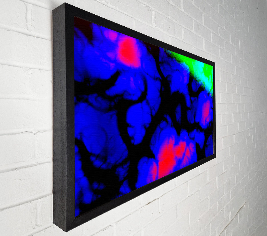  A Canvas Print of Fluorescent Glow Canvas Art