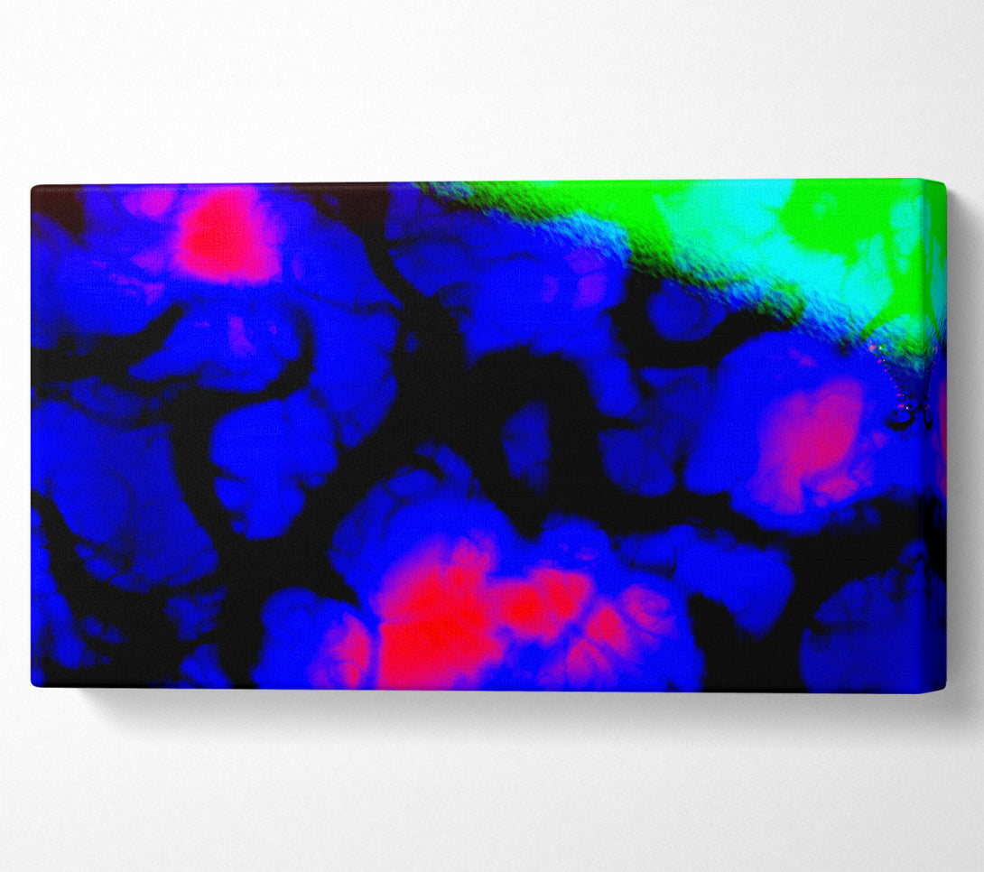 A Canvas Print of Fluorescent Glow Canvas Art