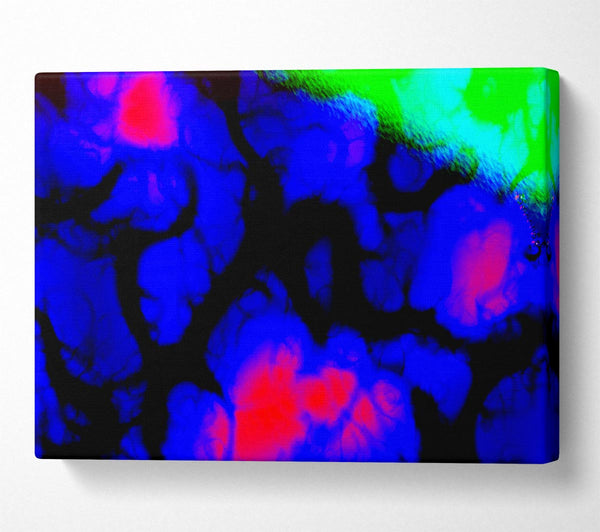  A Canvas Print of Fluorescent Glow Canvas Art