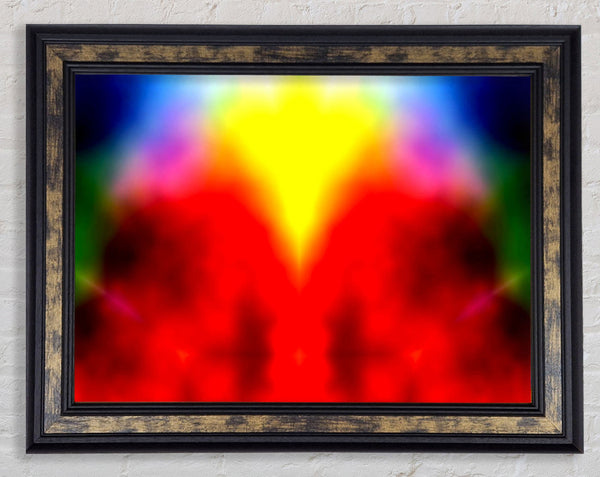 Golden Crown Framed Print