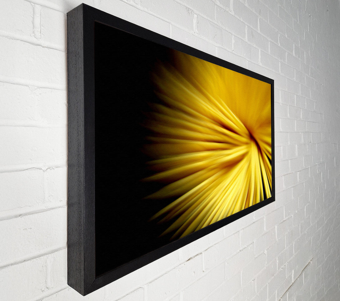  A Canvas Print of Golden Flare Canvas Print