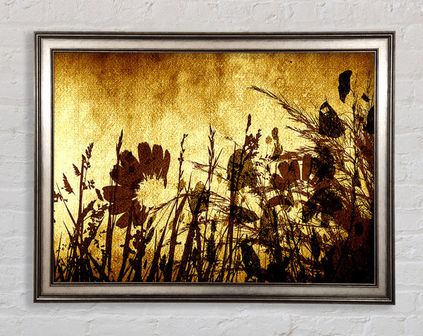 Goldene Lichtblume