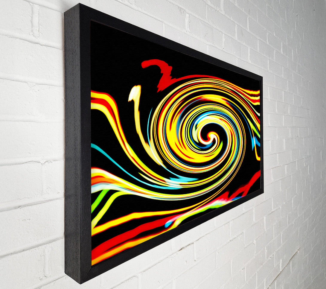 A Canvas Print of Golden Liquid Formation Canvas Wall Art
