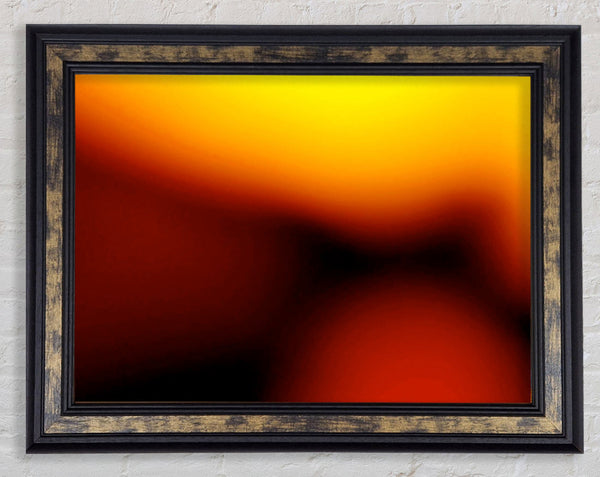 Golden Sun Framed Print