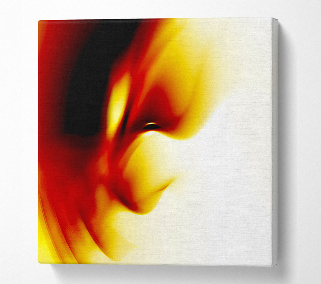  A Canvas Print of Golden Twist Canvas Art