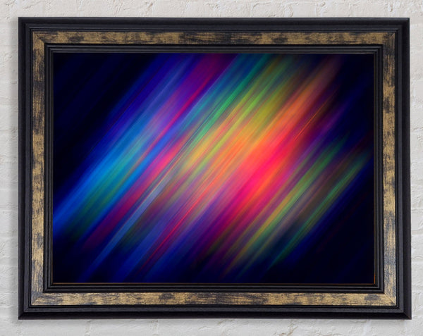Goniochromism Framed Print