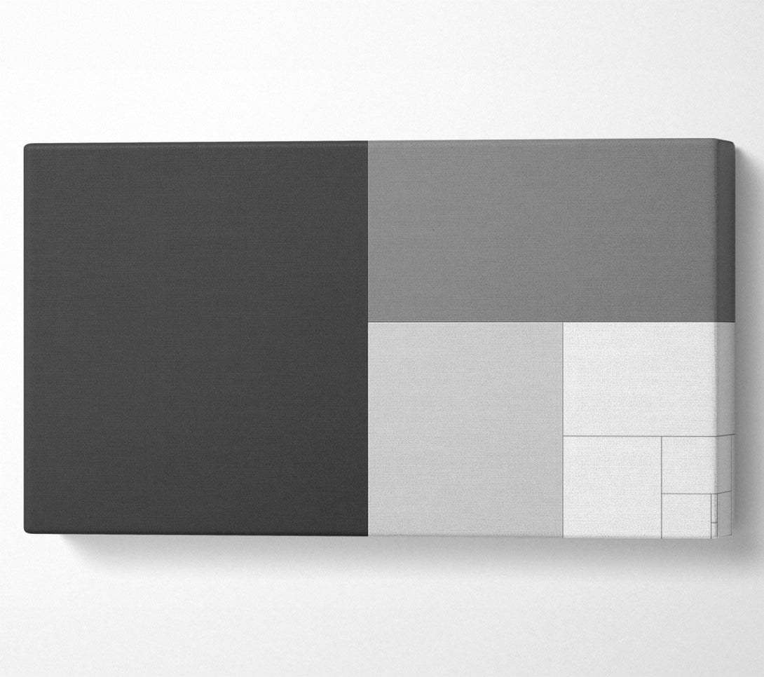  A Canvas Print of Gray Canvas Print