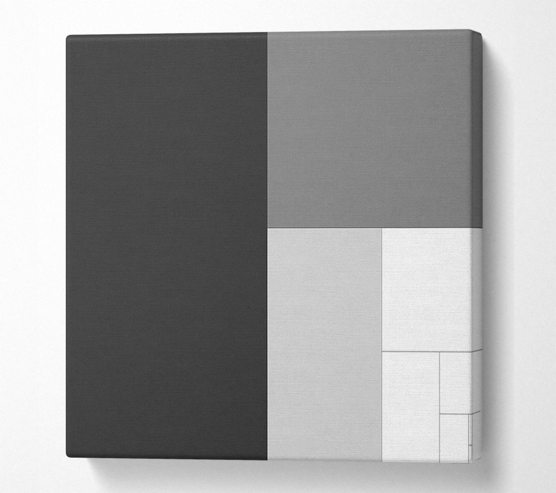  A Canvas Print of Gray Canvas Print
