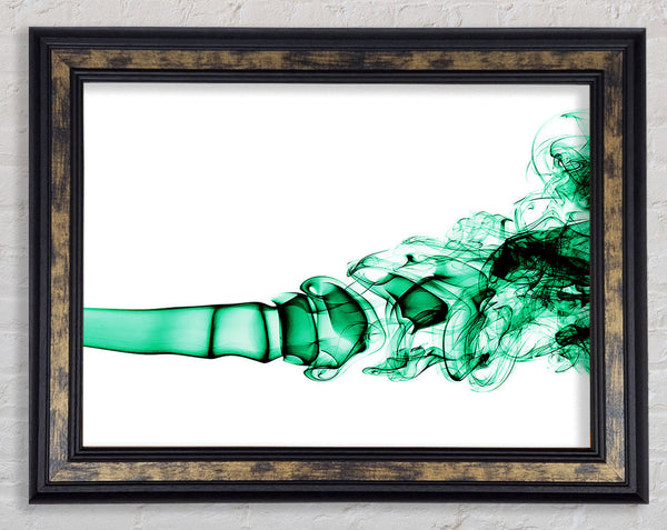 Green Celebration Framed Print