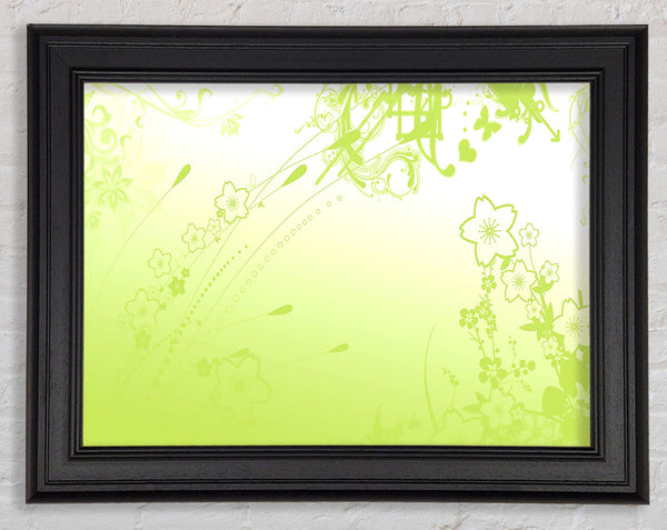Grüne Blumen