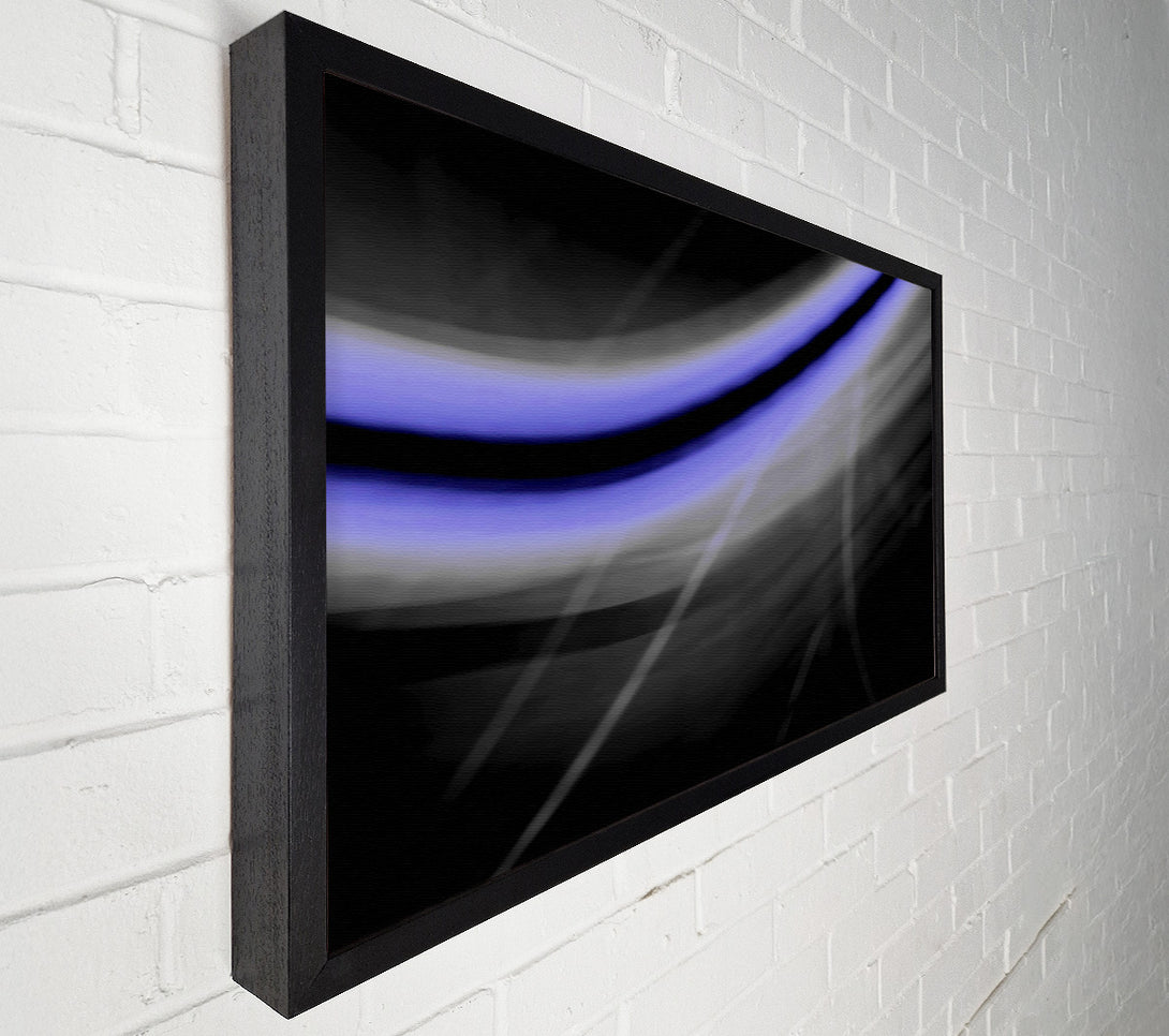  A Canvas Print of Grey Time Travel Canvas Print