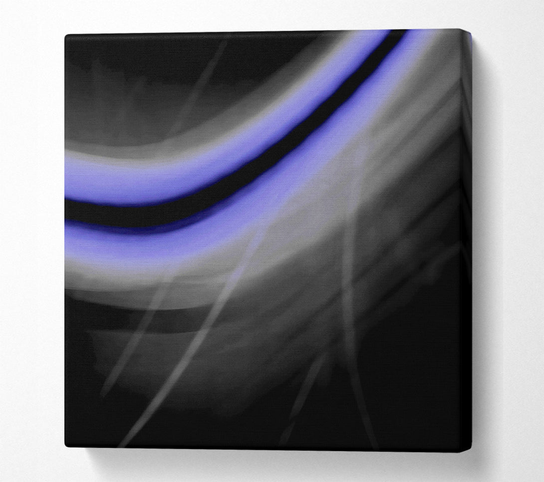  A Canvas Print of Grey Time Travel Canvas Print