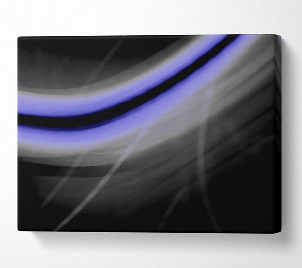  A Canvas Print of Grey Time Travel Canvas Print