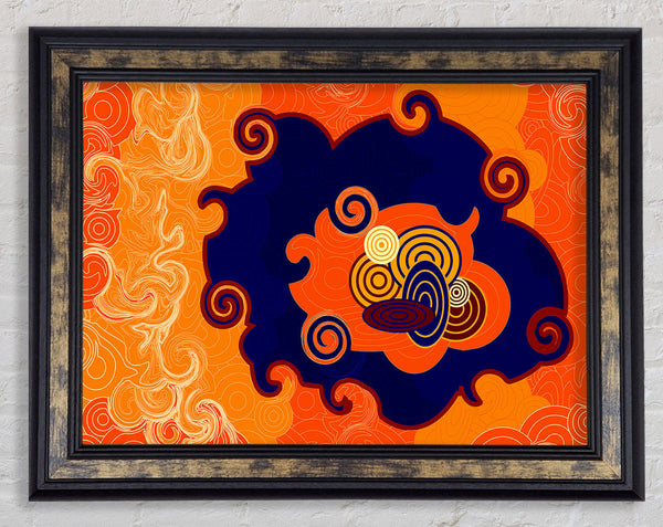 Hindu Ocean Framed Print