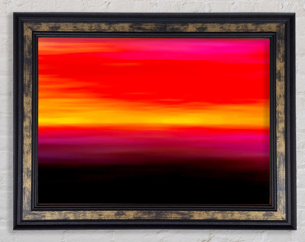 In The Centre Of Time Framed Print