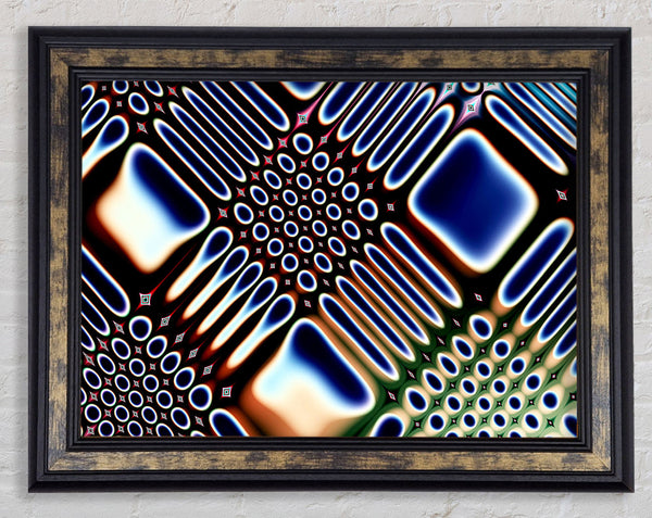 In The Square Framed Print