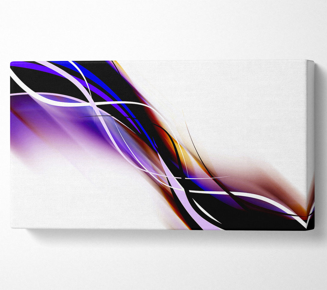  A Canvas Print of Intertwined Colours Canvas Print