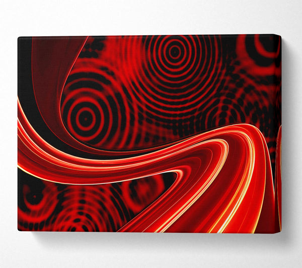  A Canvas Print of Lava Timeline Canvas Wall Art