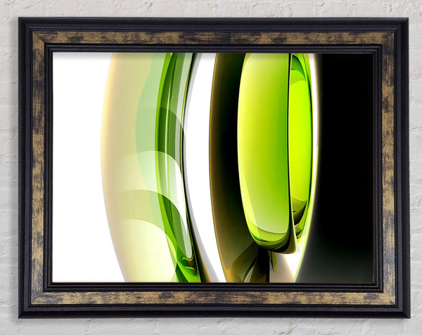 Lime Dream Framed Print