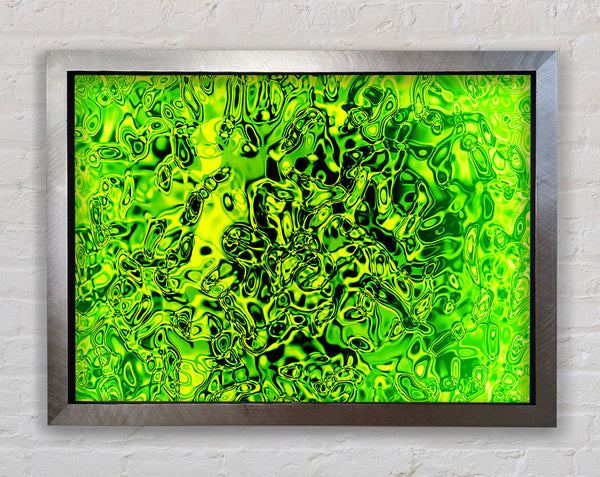 Lime Fizz Framed Print
