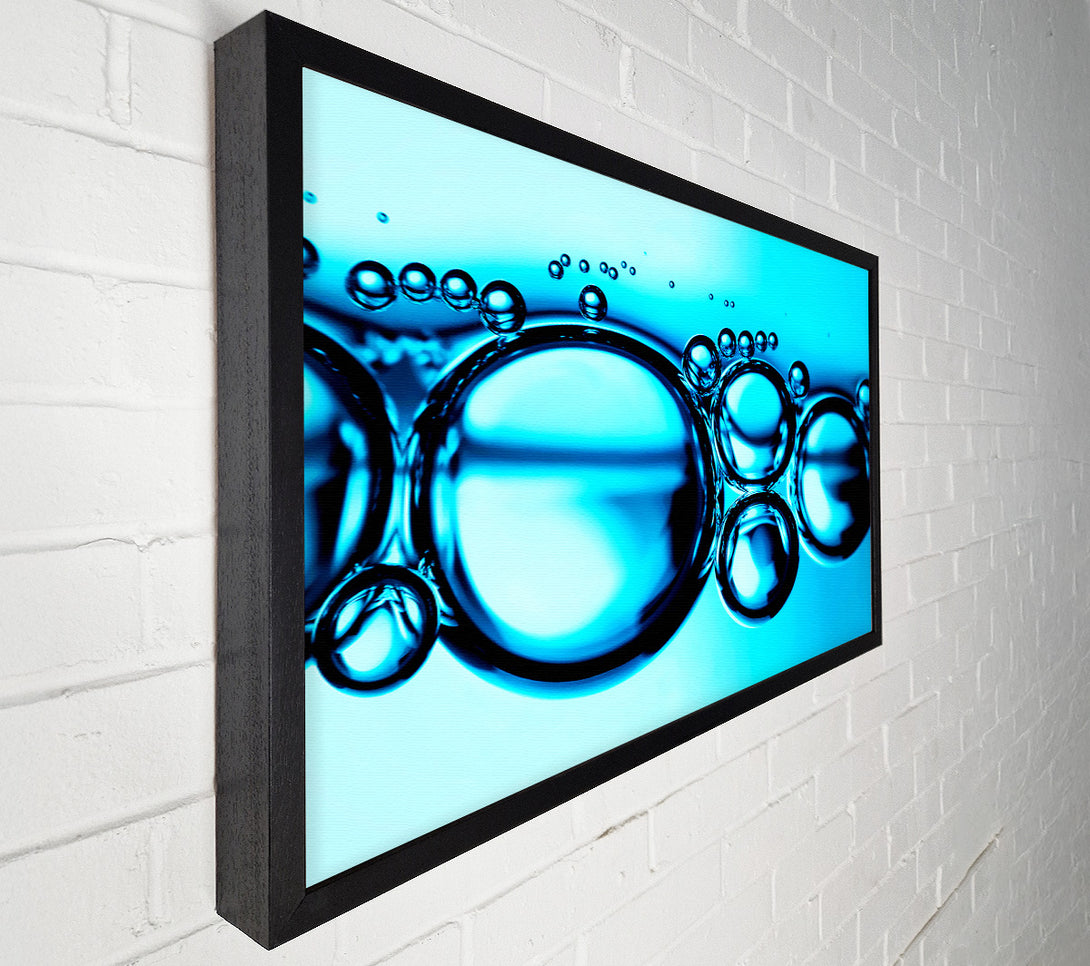  A Canvas Print of Liquid Bubbles Canvas Art