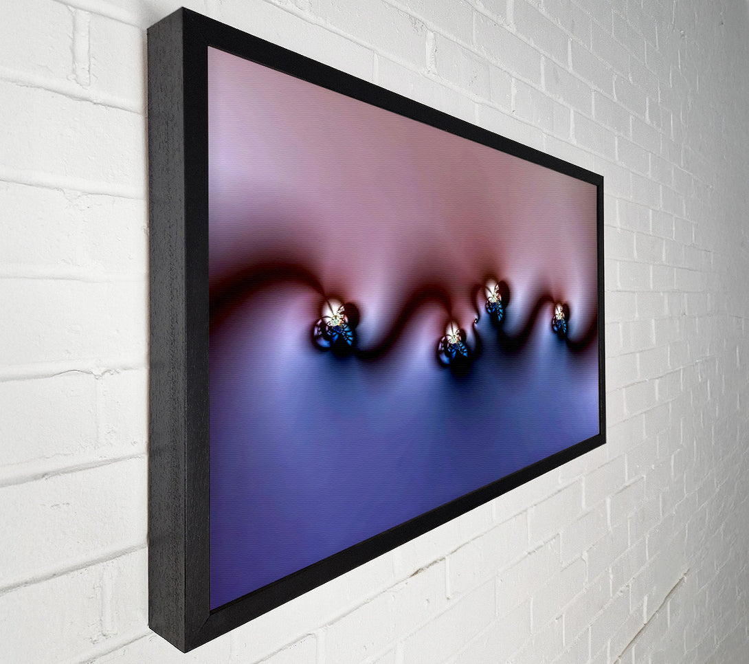  A Canvas Print of Liquid Diamond Canvas Wall Art