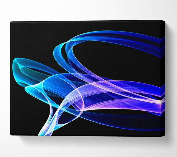  A Canvas Print of Liquid Time Line Canvas Print