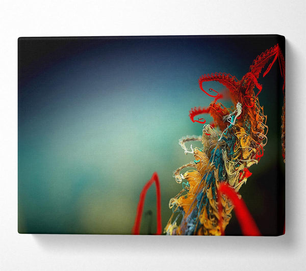  A Canvas Print of Mikro Plant Canvas Wall Art