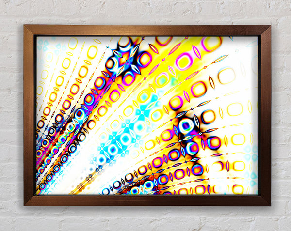 Movement Of Colour Framed Print