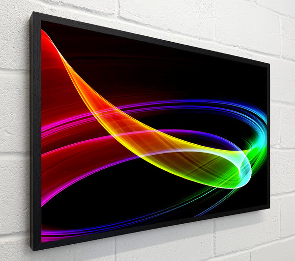 Multi Coloured Galaxy Swirl