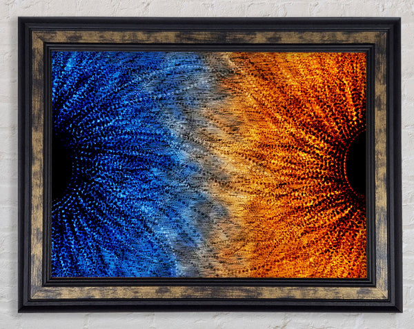 Opposite Framed Print