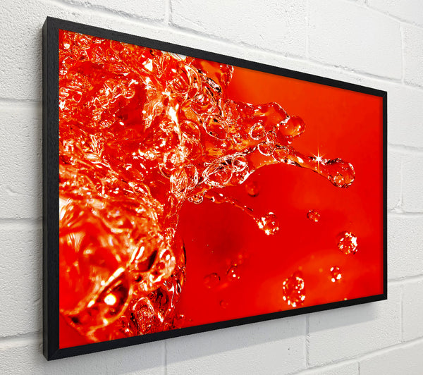 Orange Water Splash