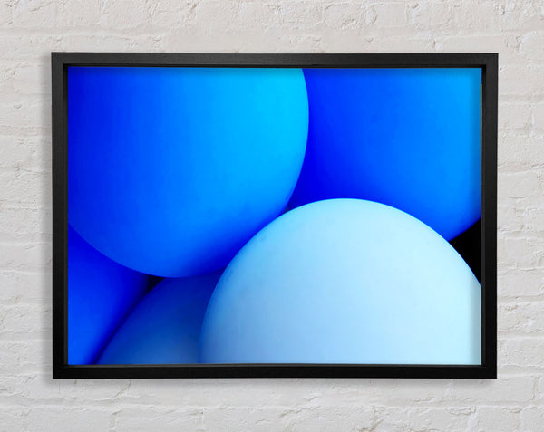 Pastel Blue Dream Framed Print