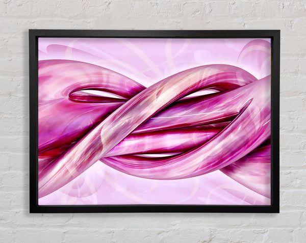 Pink Knots Framed Print