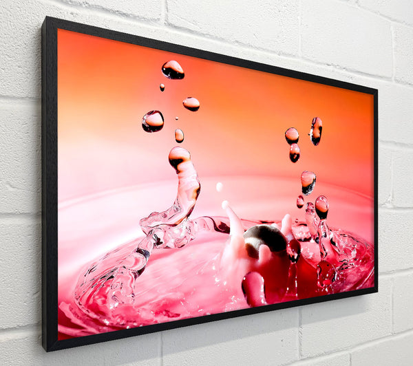 Pink Water Splash