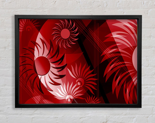 Planet Of The Suns Framed Print