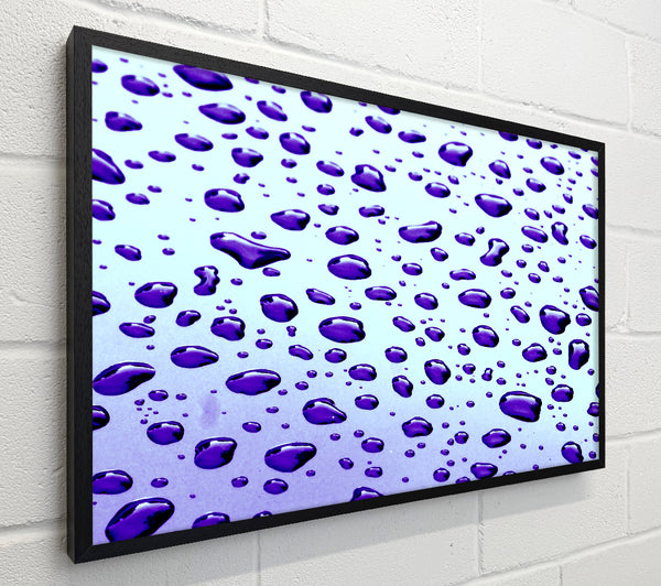 Purple Raindrops