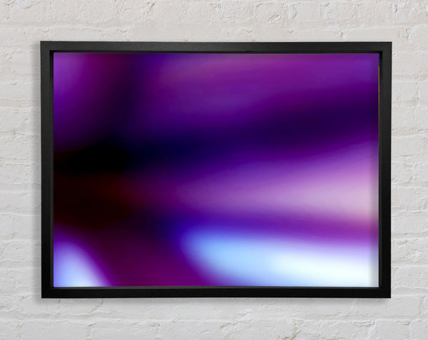Purple Shadow Framed Print