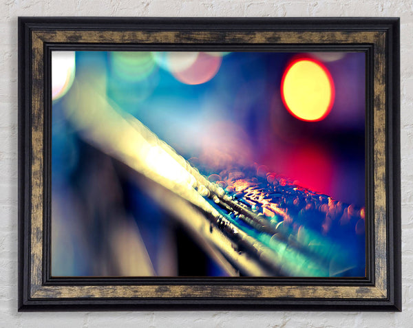 Rain In The Night Framed Print
