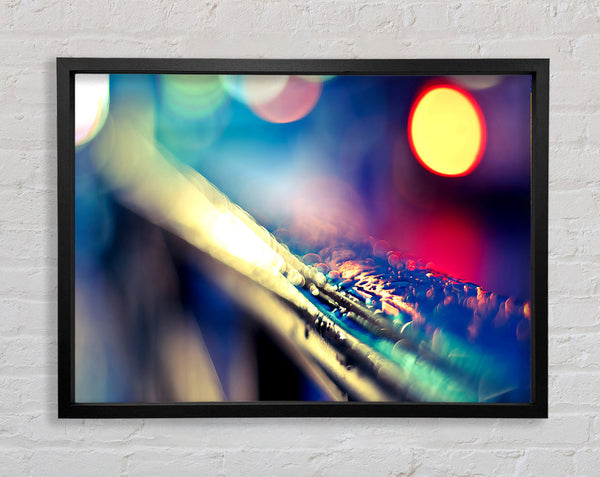 Rain In The Night Framed Print