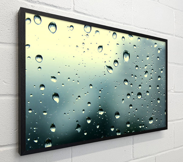 Rain Drops At Dusk