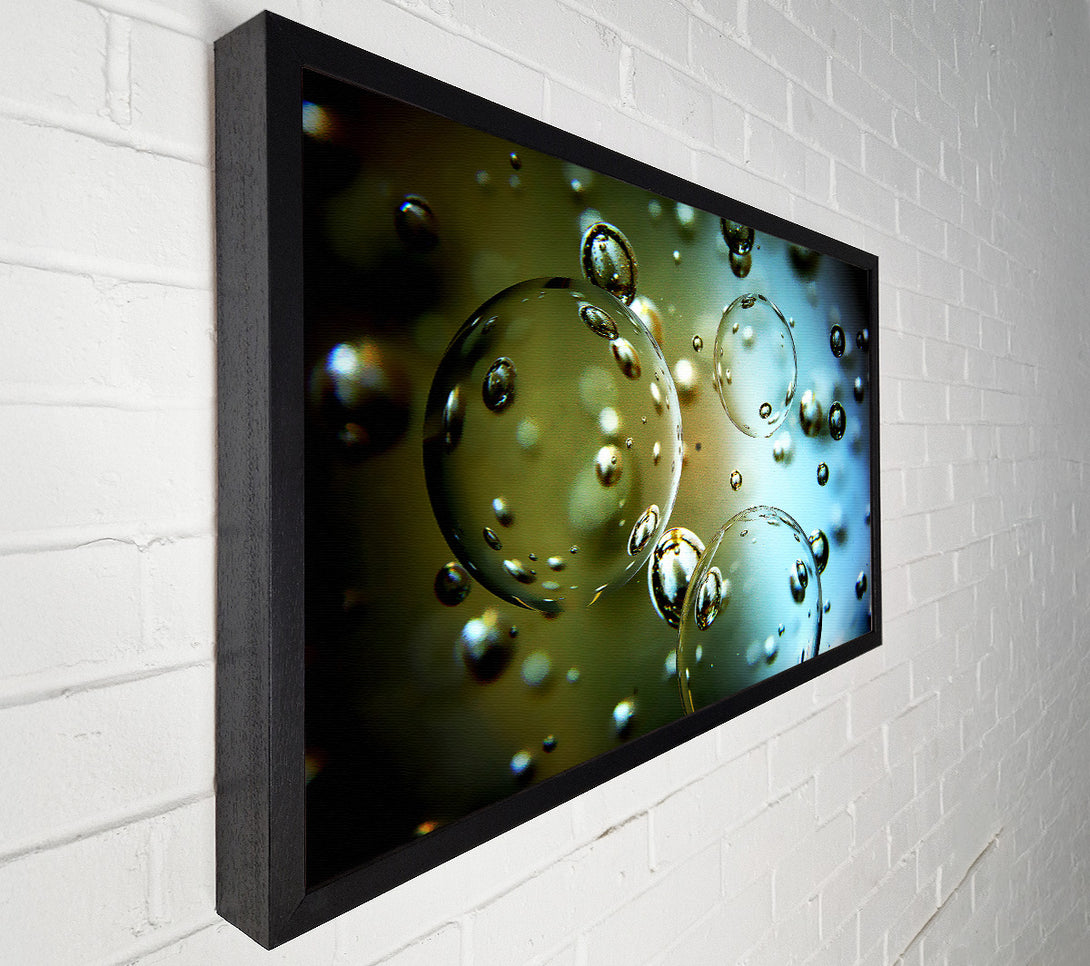  A Canvas Print of Rain Drops Canvas Art