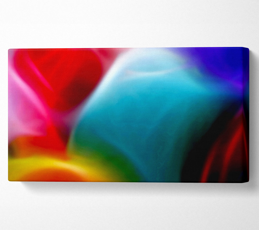  A Canvas Print of Rainbow Hills Canvas Print